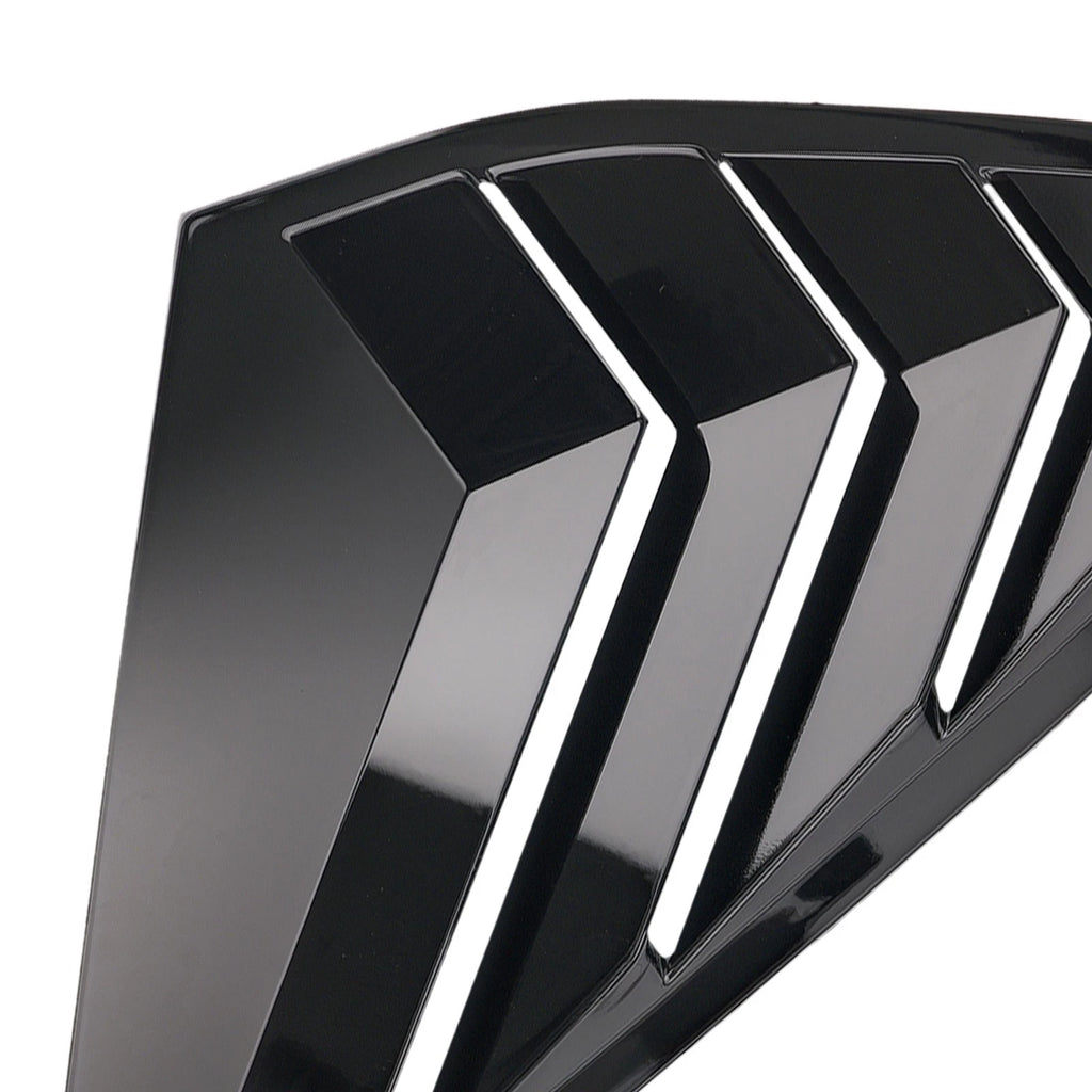 2PC ABS Black Gloss Side Window Louvers for Honda Accord (2023–2025)