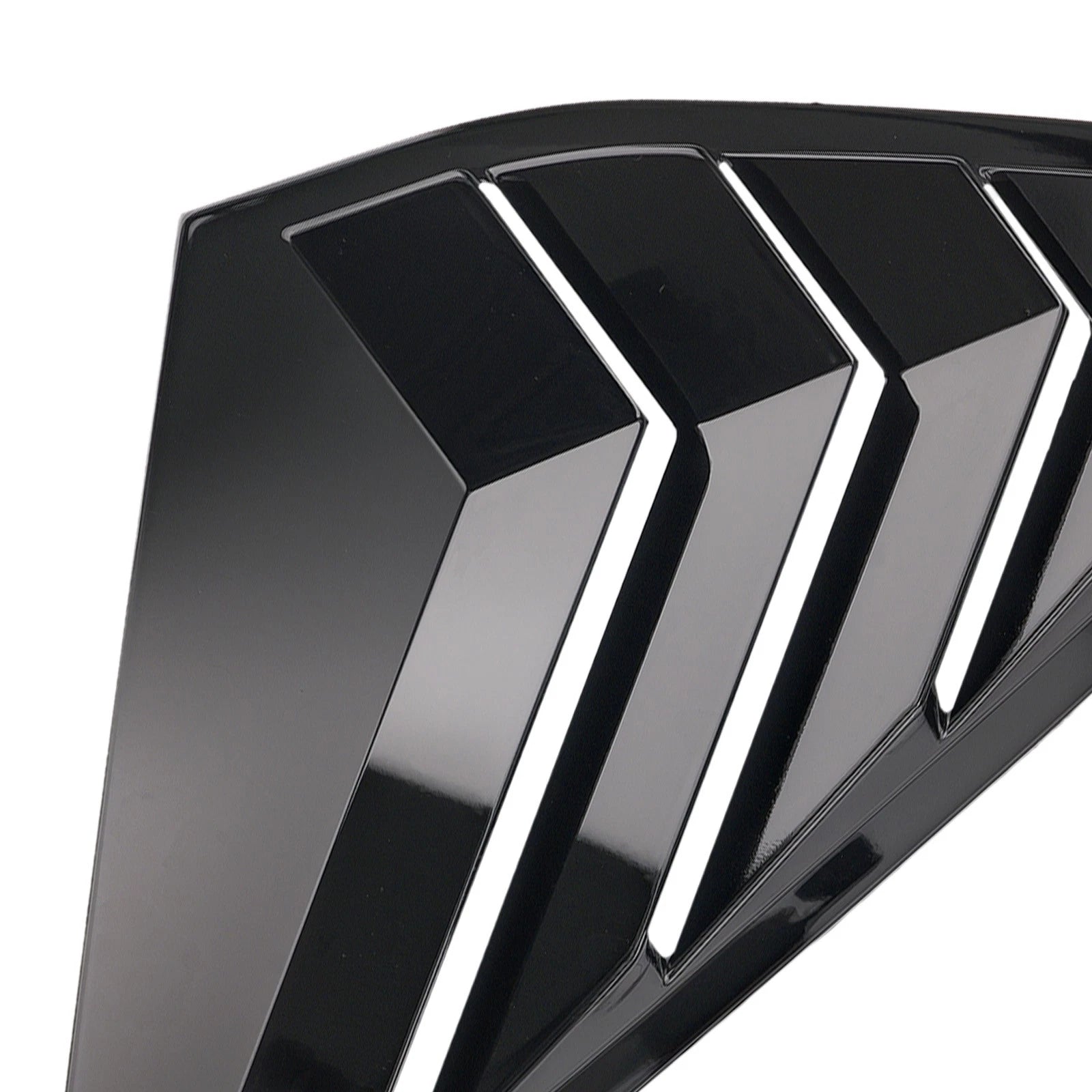2PC ABS Black Gloss Side Window Louvers for Honda Accord (2023–2025)