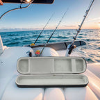 Fishing Pole Bag with Hard Shell Protection for Universal Use