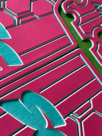 Custom Eva Foam Non-slip Traction Mats for Kawasaki SC (1991–1993)