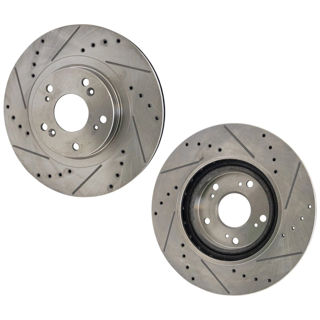 Front Brake Disc Rotors for Ford Escape, C-Max, Volvo C30, C70, V50, S40