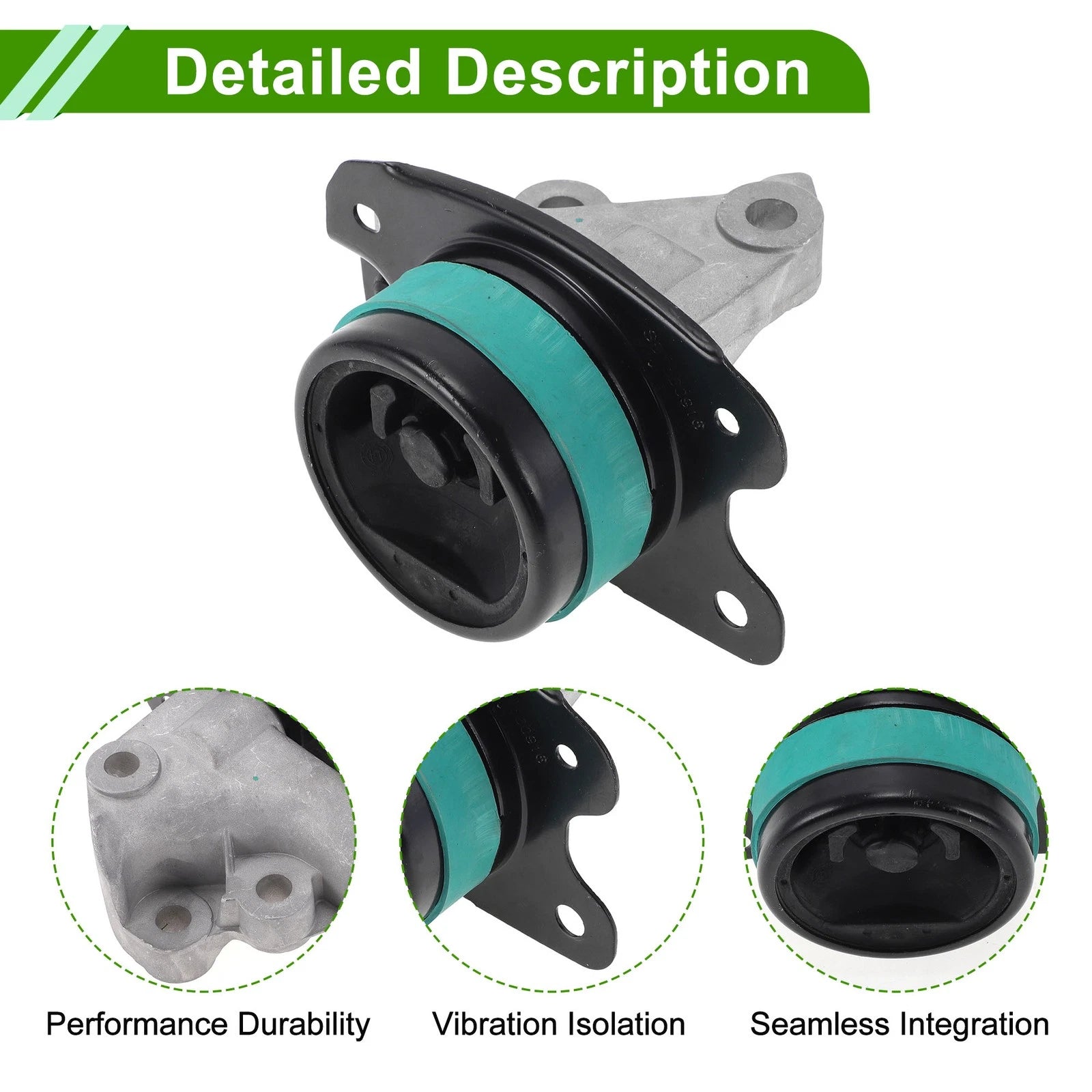 Engine Motor Mount & Transmission Mount for Chevrolet Captiva (2008–2011) 2.4L A/MT