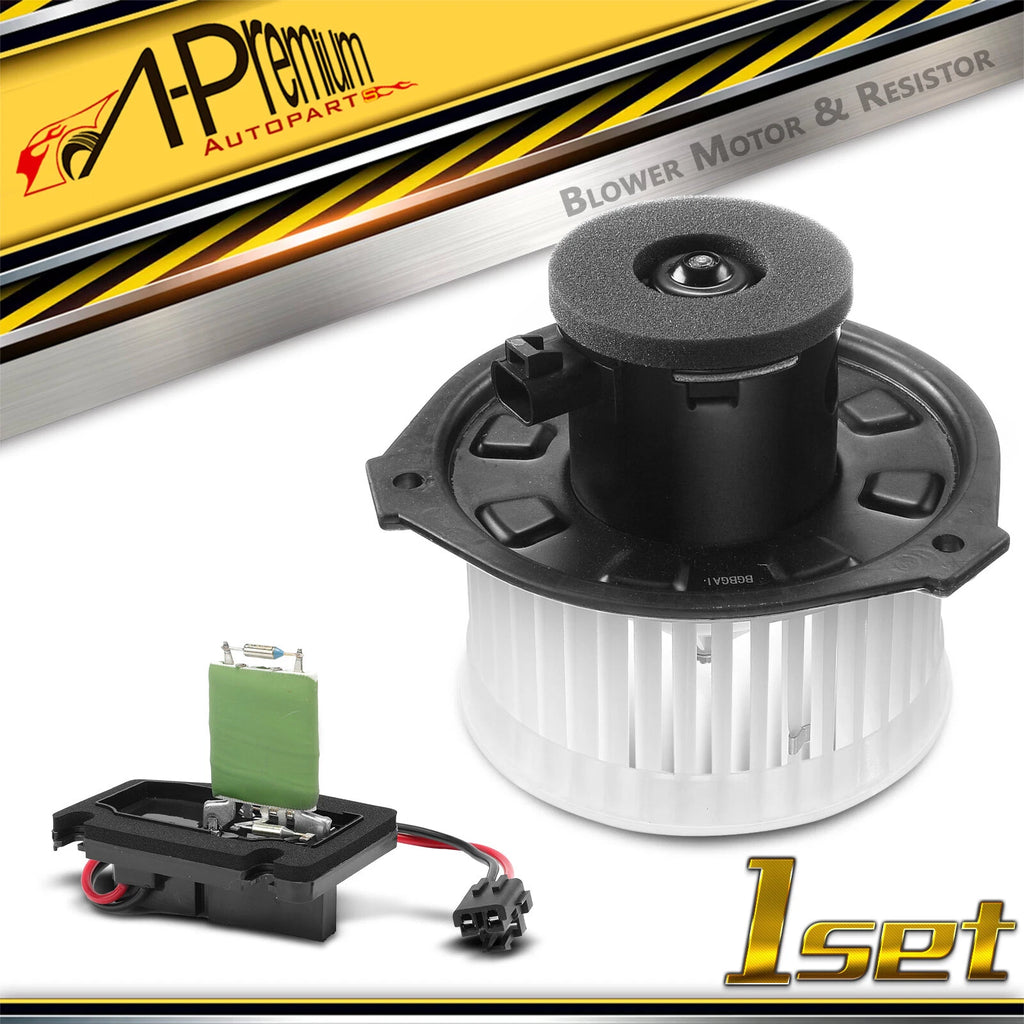 HVAC Blower Motor & Resistor for Chevy Impala Corvette 