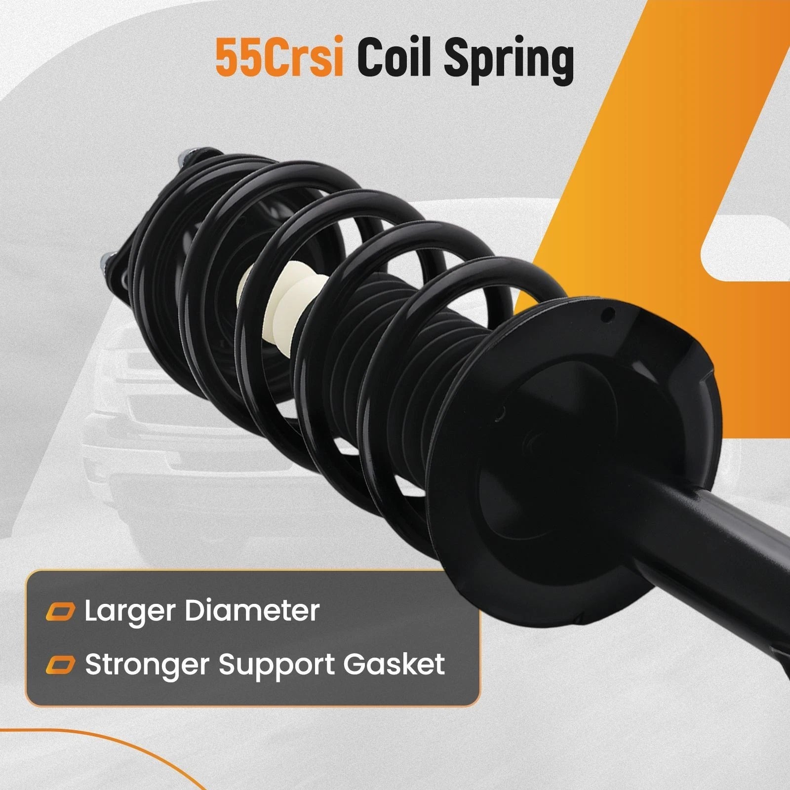 4X Complete Struts & Coil Springs for Mazda CX-7 (2007–2012) 349076