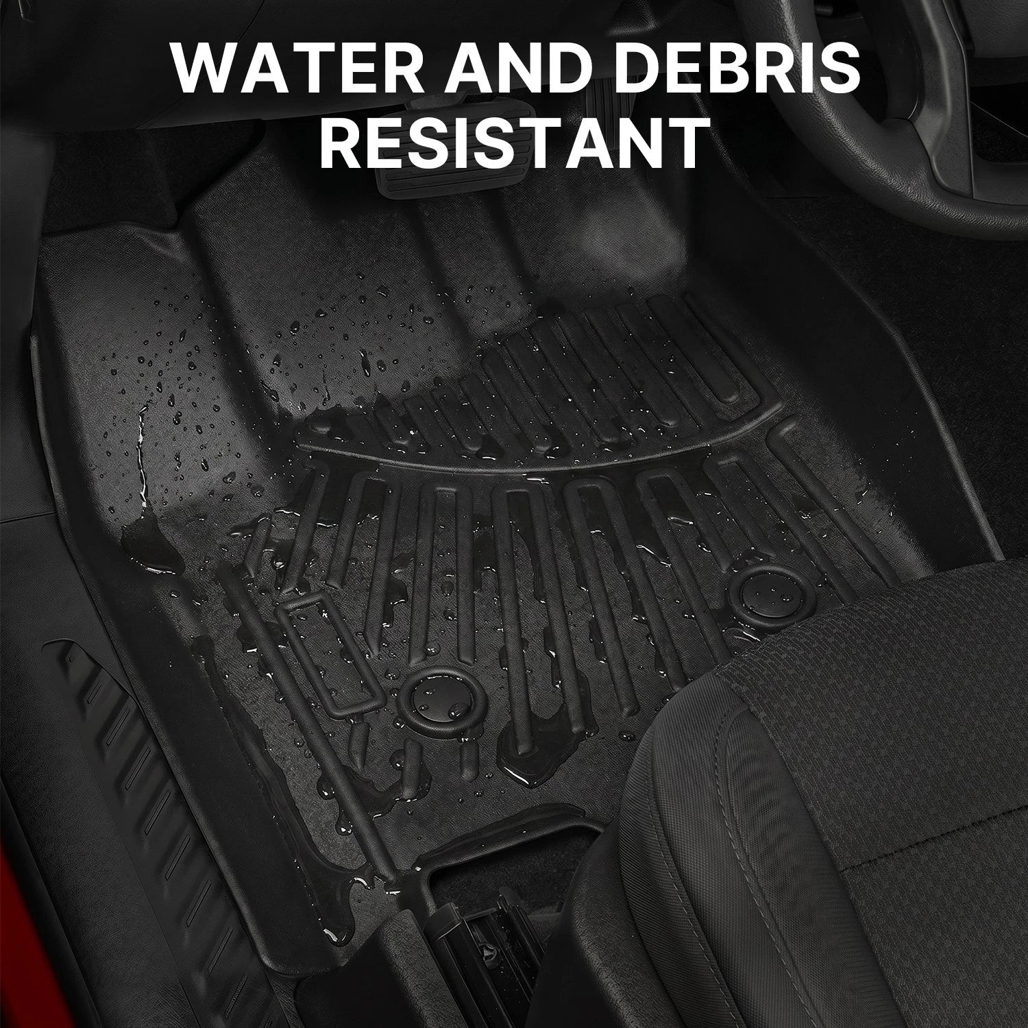 3D TPE Floor Mat Liner for Ford F-250/F-350/F-450 Super Duty (2012–2016)