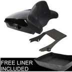 Chopped Trunk Backrest Mount Rack for Harley Touring Road Glide (1997–2008)