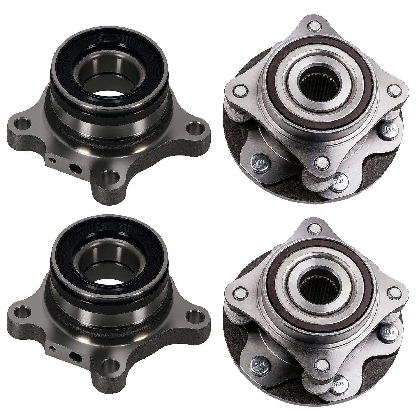 Front Rear Wheel Bearing Hub for Toyota 4Runner 4WD (2003–2016)