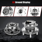 Set of 4 Wheel Hub Bearing Assemblies for Mazda 3 (2014–2018)