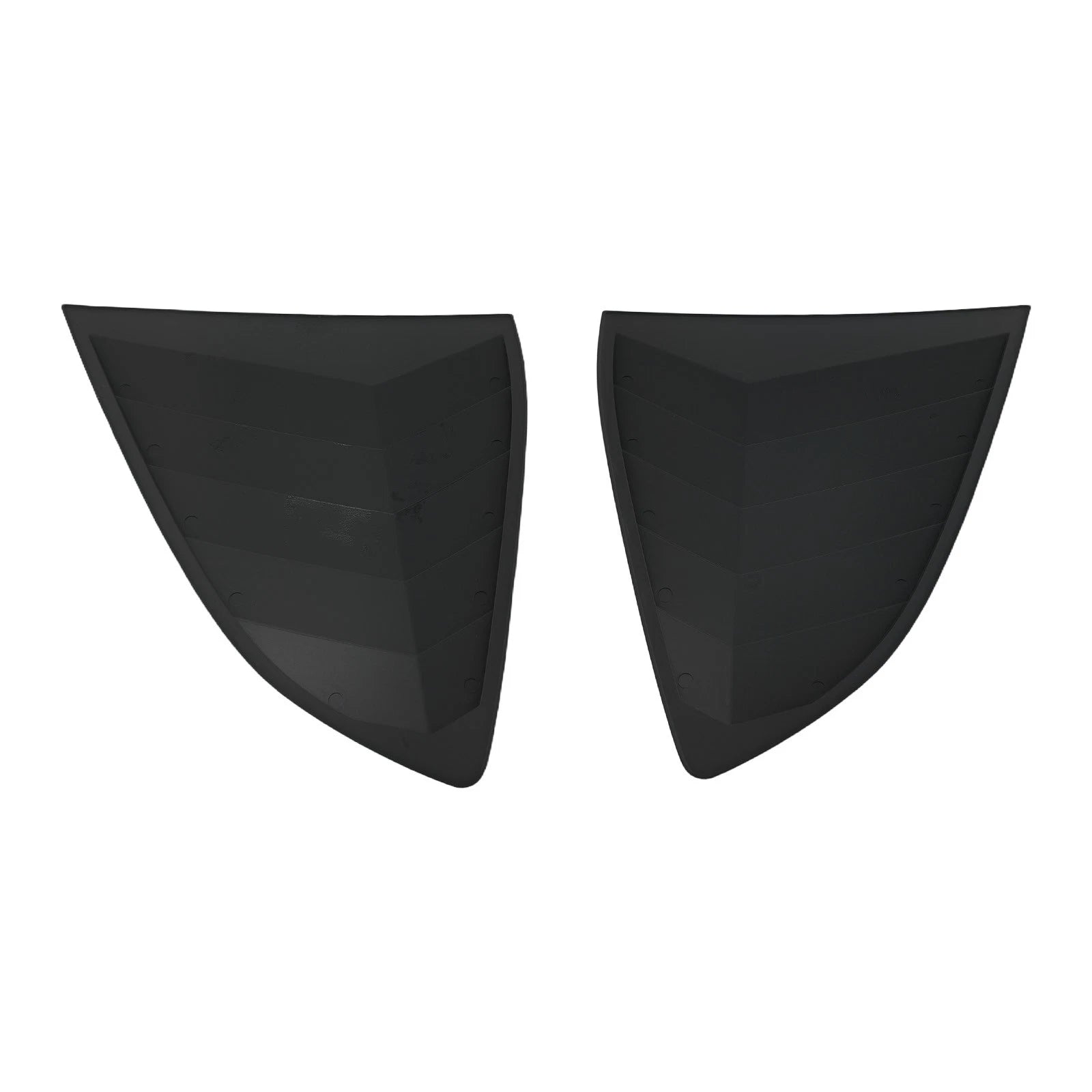 Rear Glossy Side Window Louvers for Honda CR-V (2017-2020)