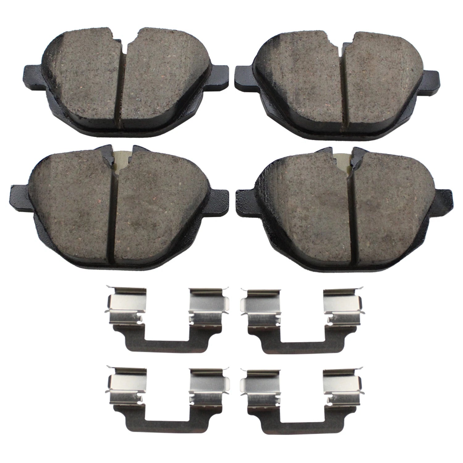 Akebono Euro Rear Disc Brake Pads for BMW 5 Series F10, X3 F25, X4 F26, Z4 E89, i8 (2011–2019)