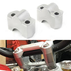 Silver Handlebar Extension Riser for BMW G310GS G310R (2017-2020)
