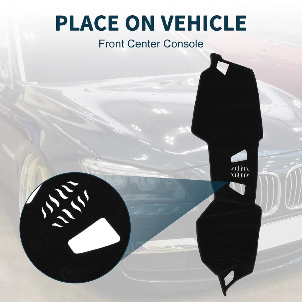 Dashboard Dash Cover Mat for BMW 4 Series Sun Protector Pad Black