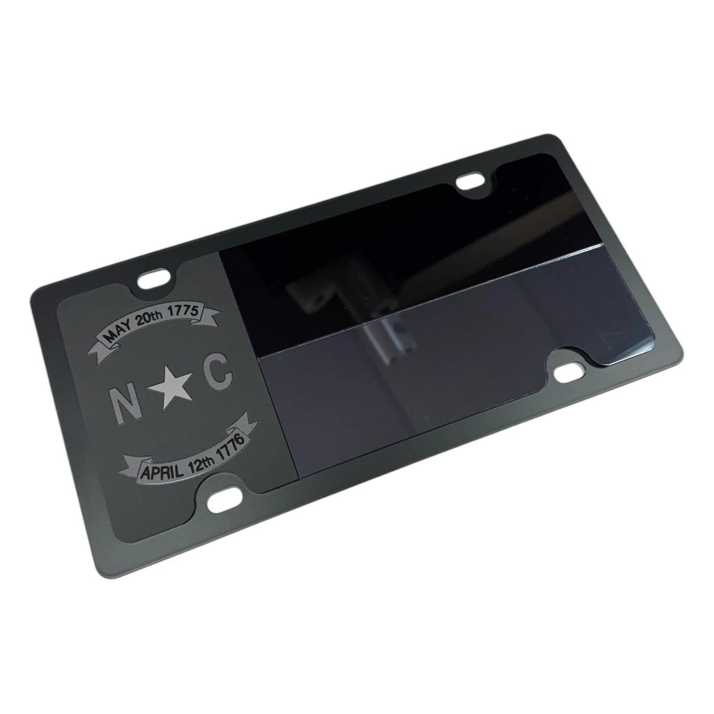 License Plate Frame Premium Blacked Out for Toyota North Carolina (2005–2015)