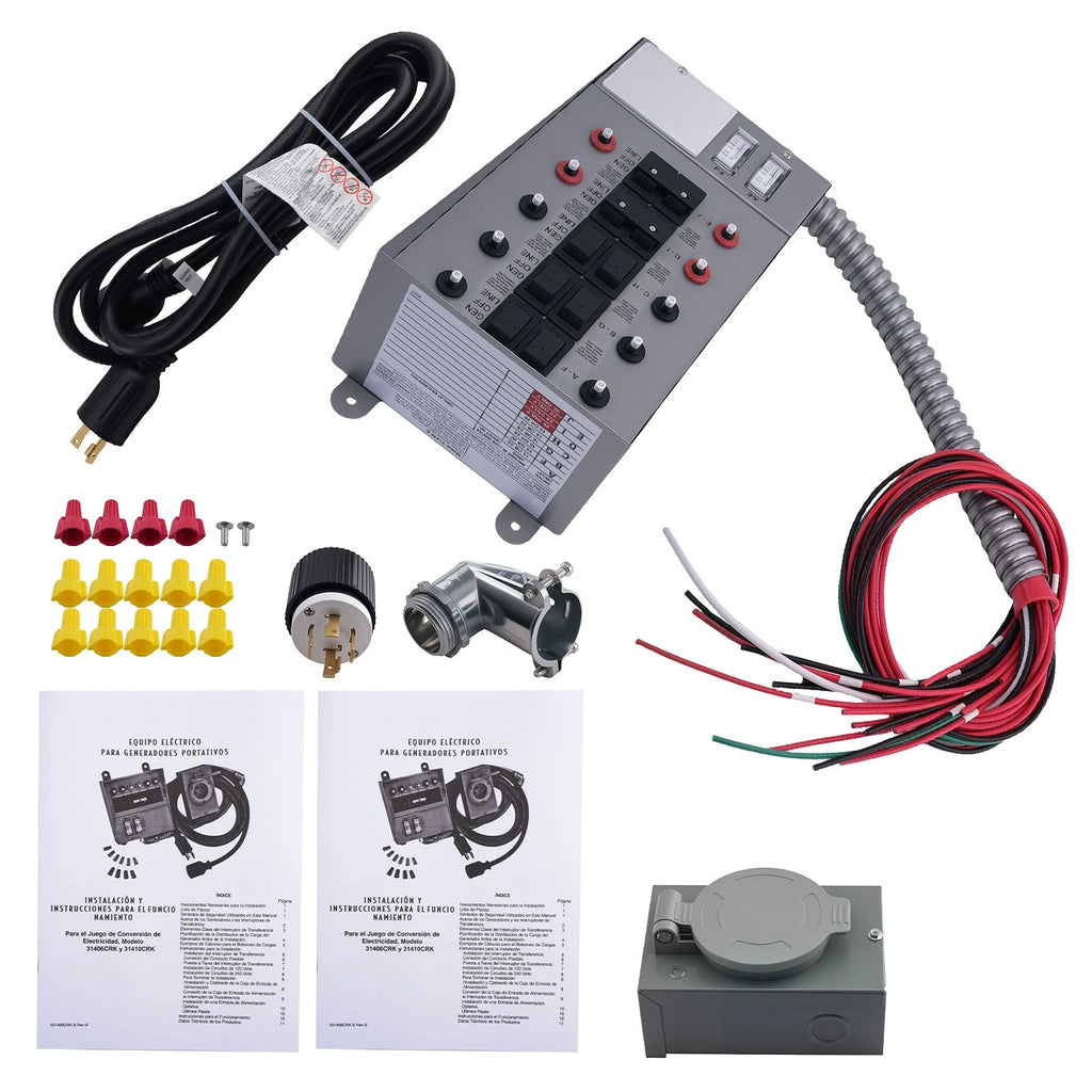 30 Amp Manual Transfer Switch for NEMA 1 (31410CRK)