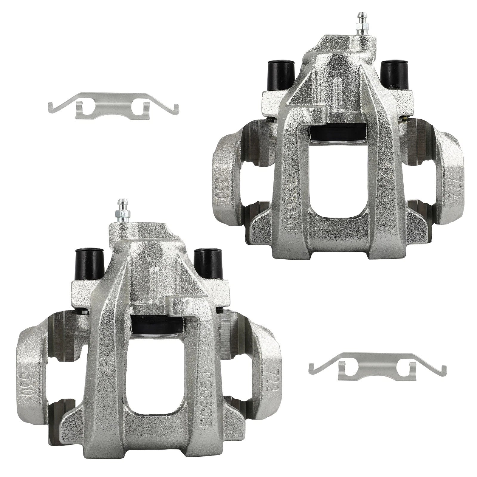Set of 2 Rear Brake Calipers for Mercedes-Benz GL320 (2007–2009)