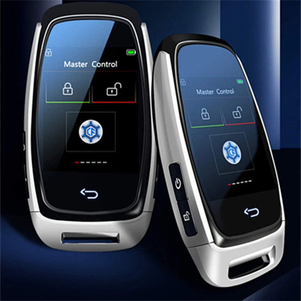 Universal LCD Remote Key Kit for Car One-Key Engine Start