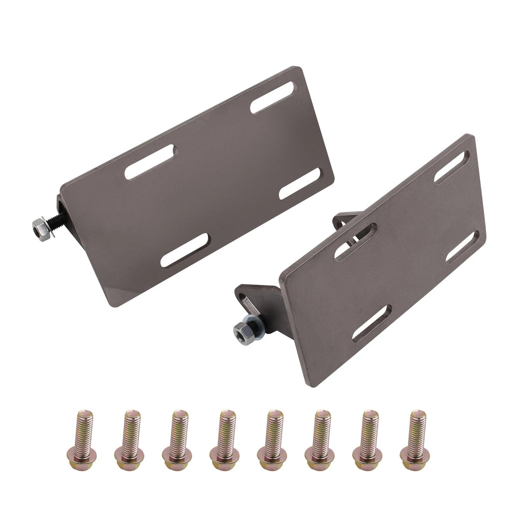 Pair Motor Mount Conversion Adapter Plates for Chevy C10 LQ4 LQ9 (1973–1987)
