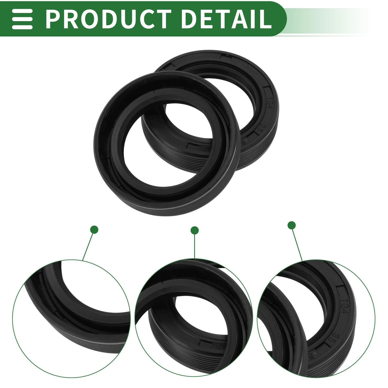 Oil Seal for Rotary Shaft (35x52x12mm)