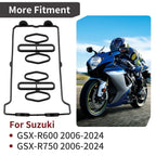 Cylinder Head Valve Cover Gasket Kit for Suzuki GSX-R600 GSX-R750 (2006–2024)