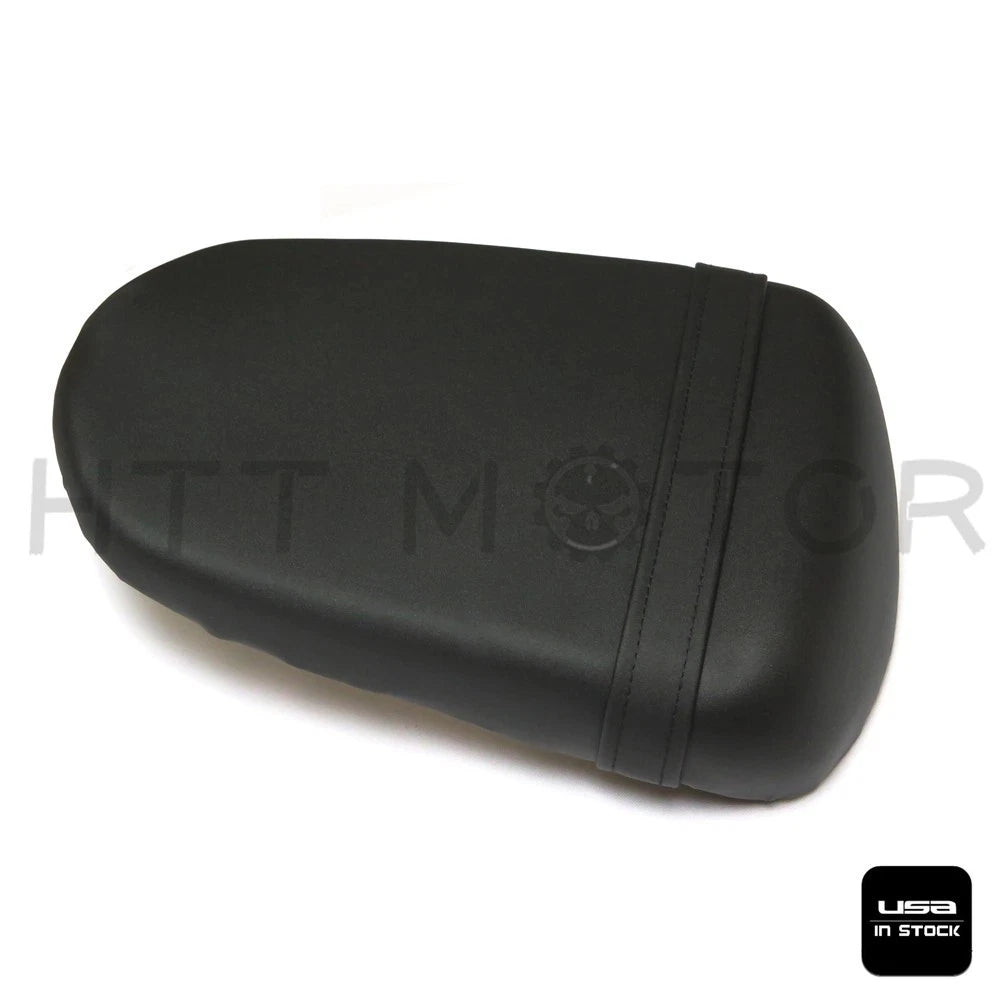 Rear Leather Pillion Passenger Seat for Suzuki GSXR 600/750 (2008–2009) Black