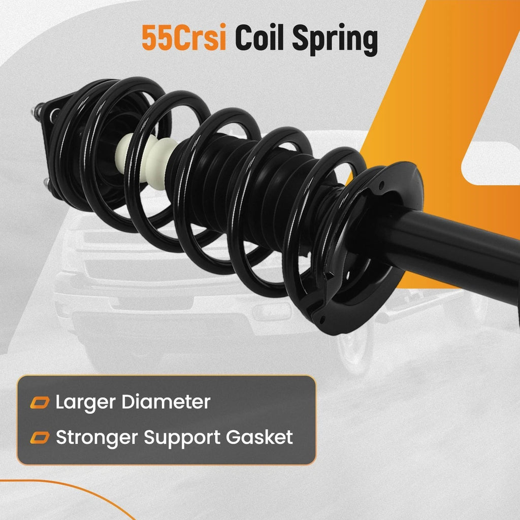 2X Front Struts Shock & Coil Springs Assembly for Mazda CX-7 (2007–2012)