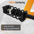2X Front Struts Shock & Coil Springs Assembly for Mazda CX-7 (2007–2012)