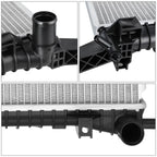 Aluminum OE Style Radiator for Ford Mustang 2.3L Turbo (2015–2019) DPI-13707