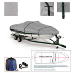 Boat Storage Cover for War Eagle Blackhawk 761 (Trailerable, Rainproof)