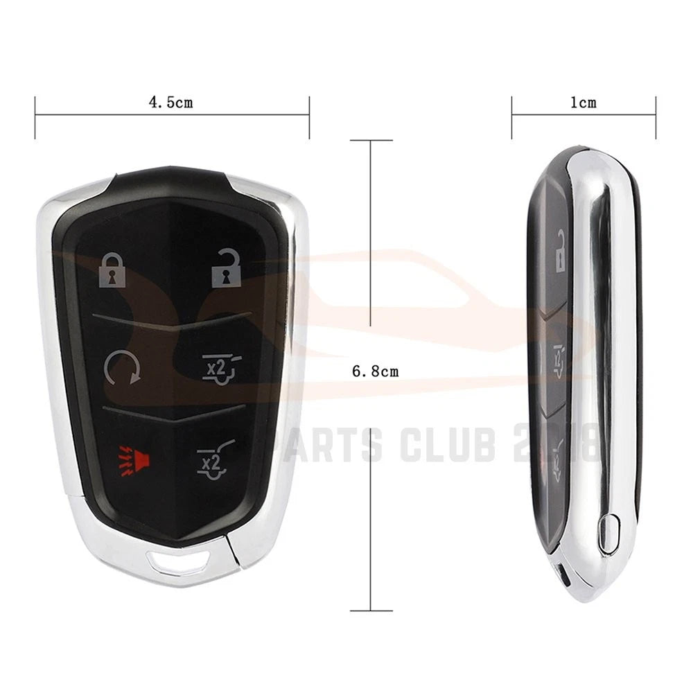 2X Key Entry Remote Fob for Cadillac Escalade (2015–2020) 6 Buttons
