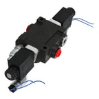 Hydraulic Control Valve 12V Solenoid for SAE Ports (13 GPM, 3600 PSI)
