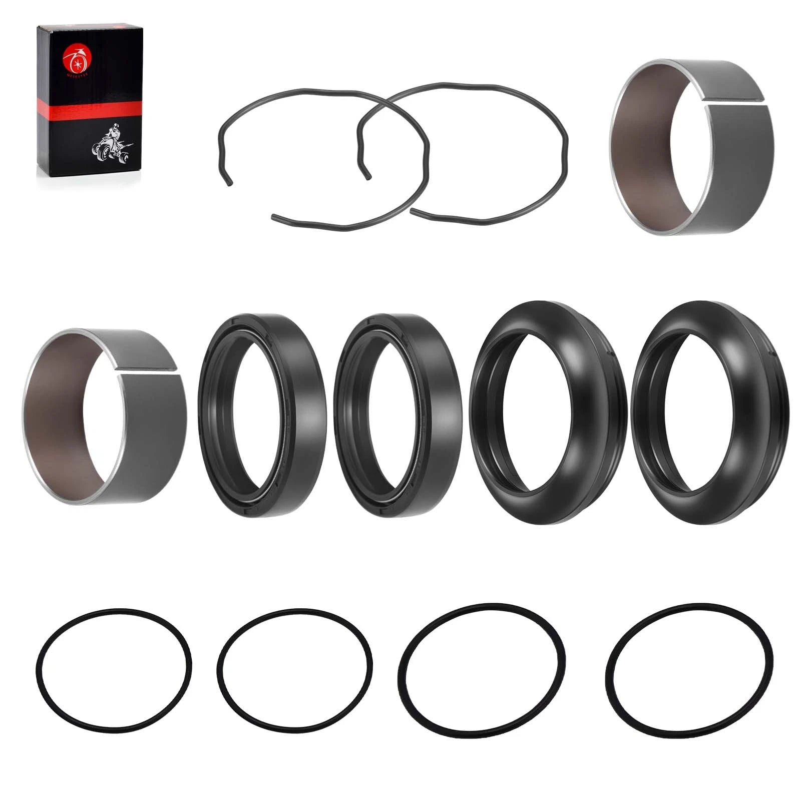 Fork Bushing Dust & Oil Seals Kit for Suzuki GSXR1000 (2009–2024)