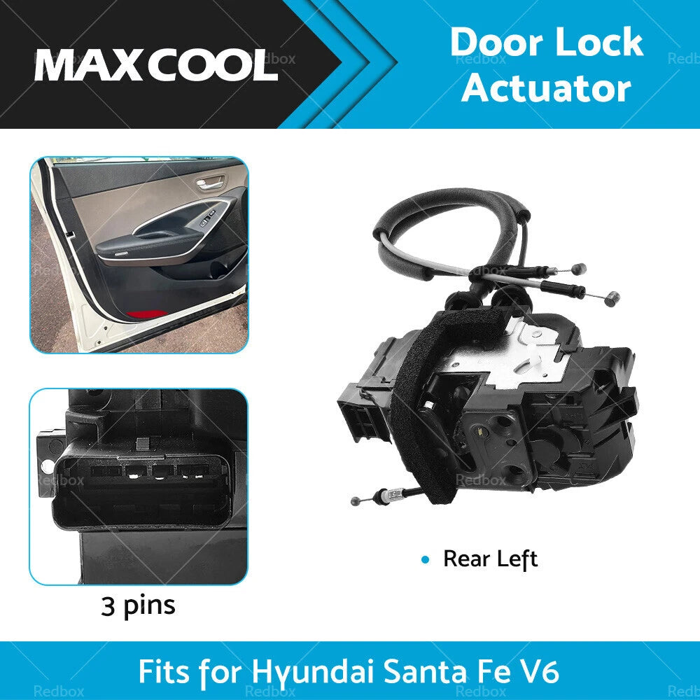 Rear Left Door Lock Actuator for Hyundai Santa Fe (2005–2012) 81410-2B000