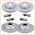 Front Vented Brake Rotor & Ceramic Pad Set for Chrysler 300 Charger (2005–2023)