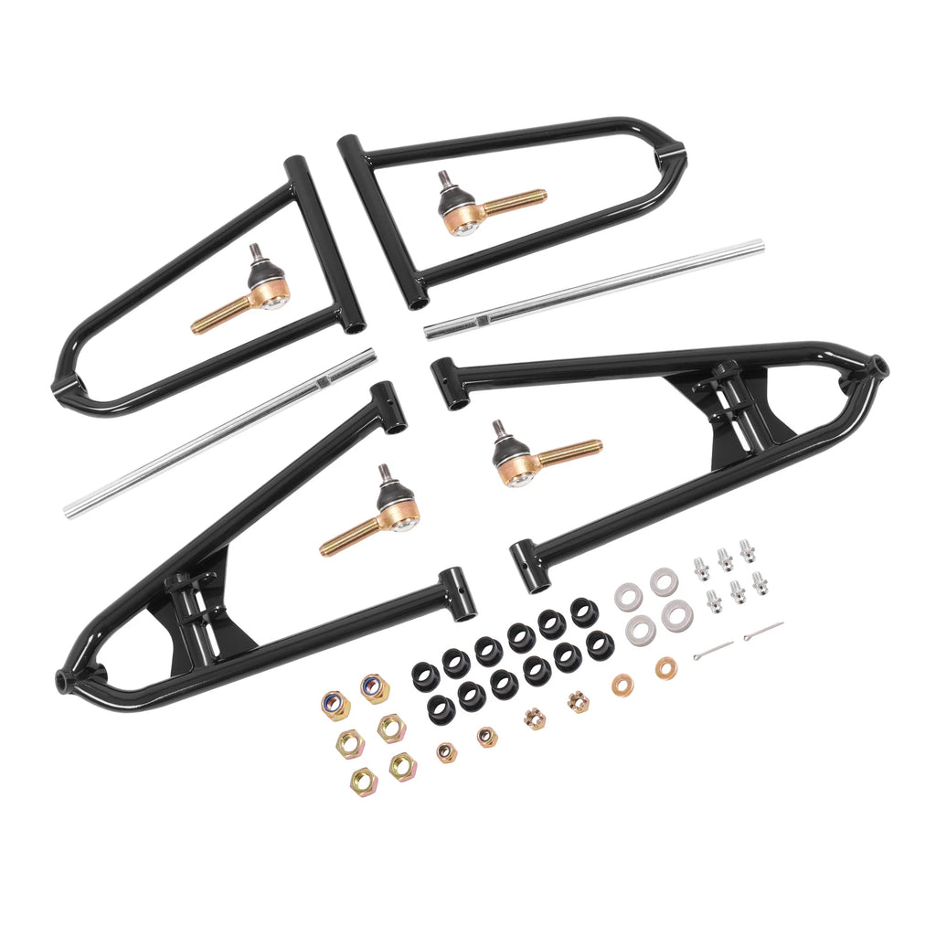 Set of 2 Front Extended A Arms for Yamaha Raptor 700 700R (2006–2017) Chrome