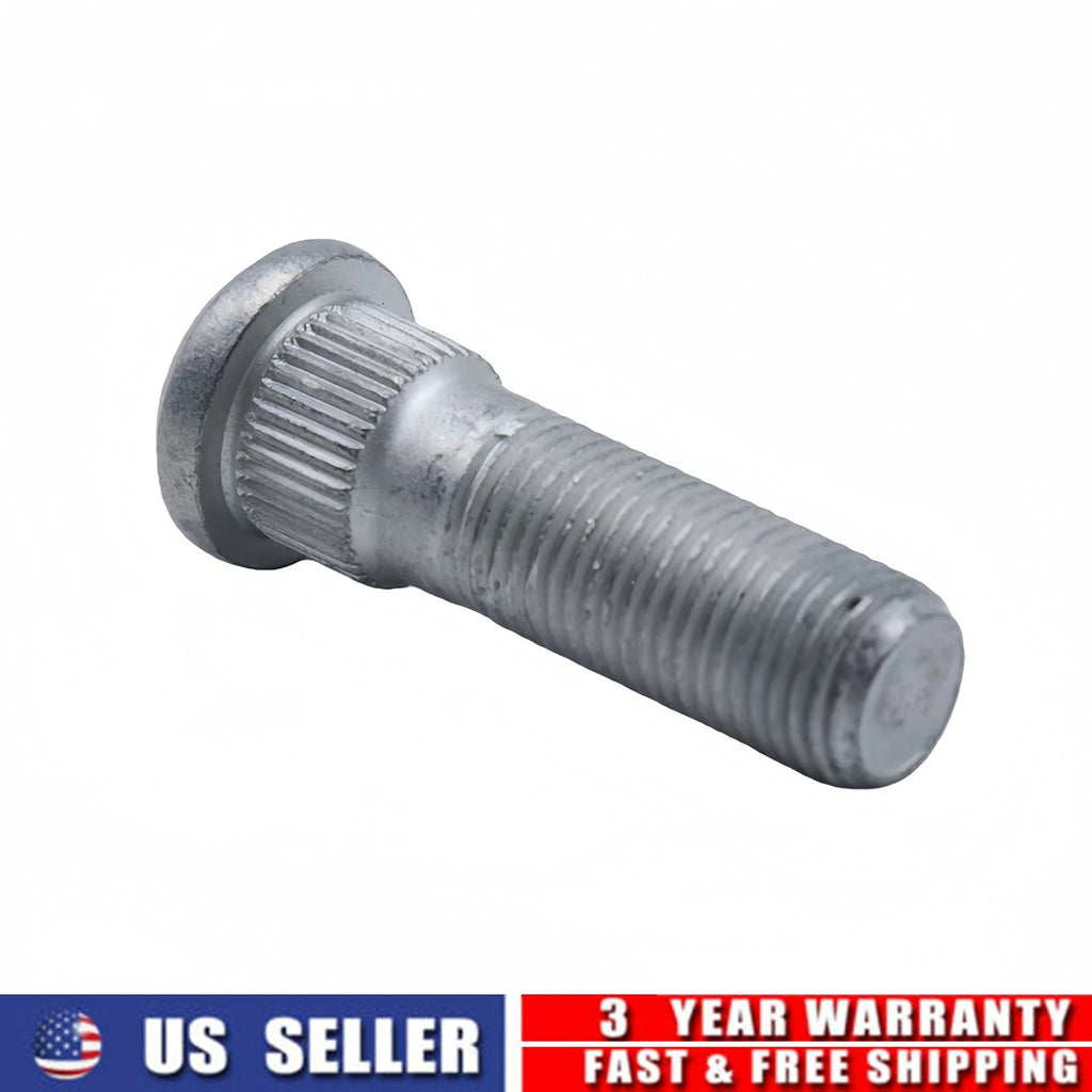 Set of 12 Wheel Lug Studs + Chrome Lug Nuts for Subaru Legacy Outback (2008–2019)