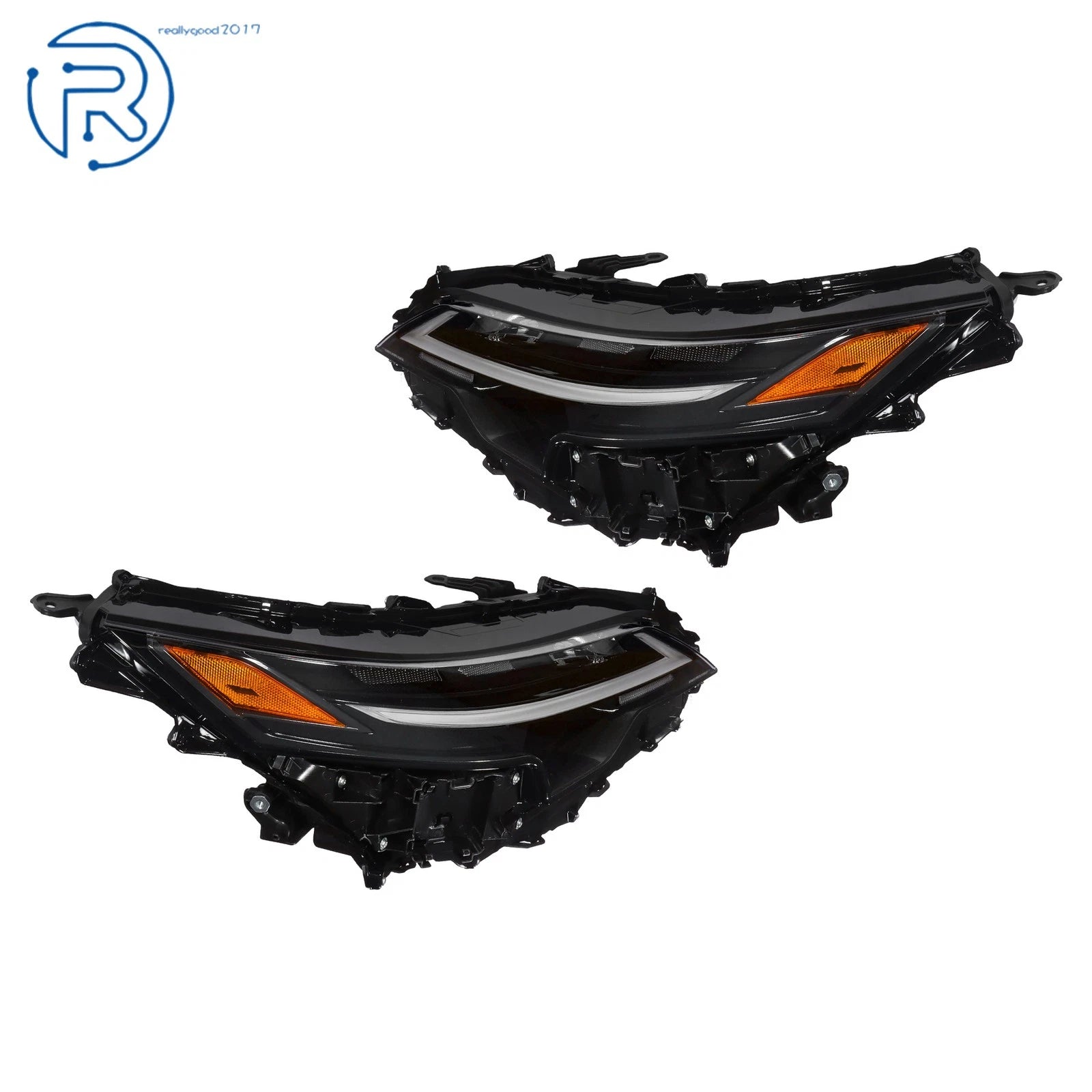 LED Headlight Pair for Lexus RX350 RX450h RX500 (2023-2025)