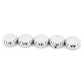 5Pcs Chrome Aluminum Radio Knobs for Honda GL1500 Goldwing (1988-2000)