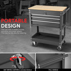 3 Drawer Rolling Tool Trolley Cabinet for Multiple Models (Lockable)