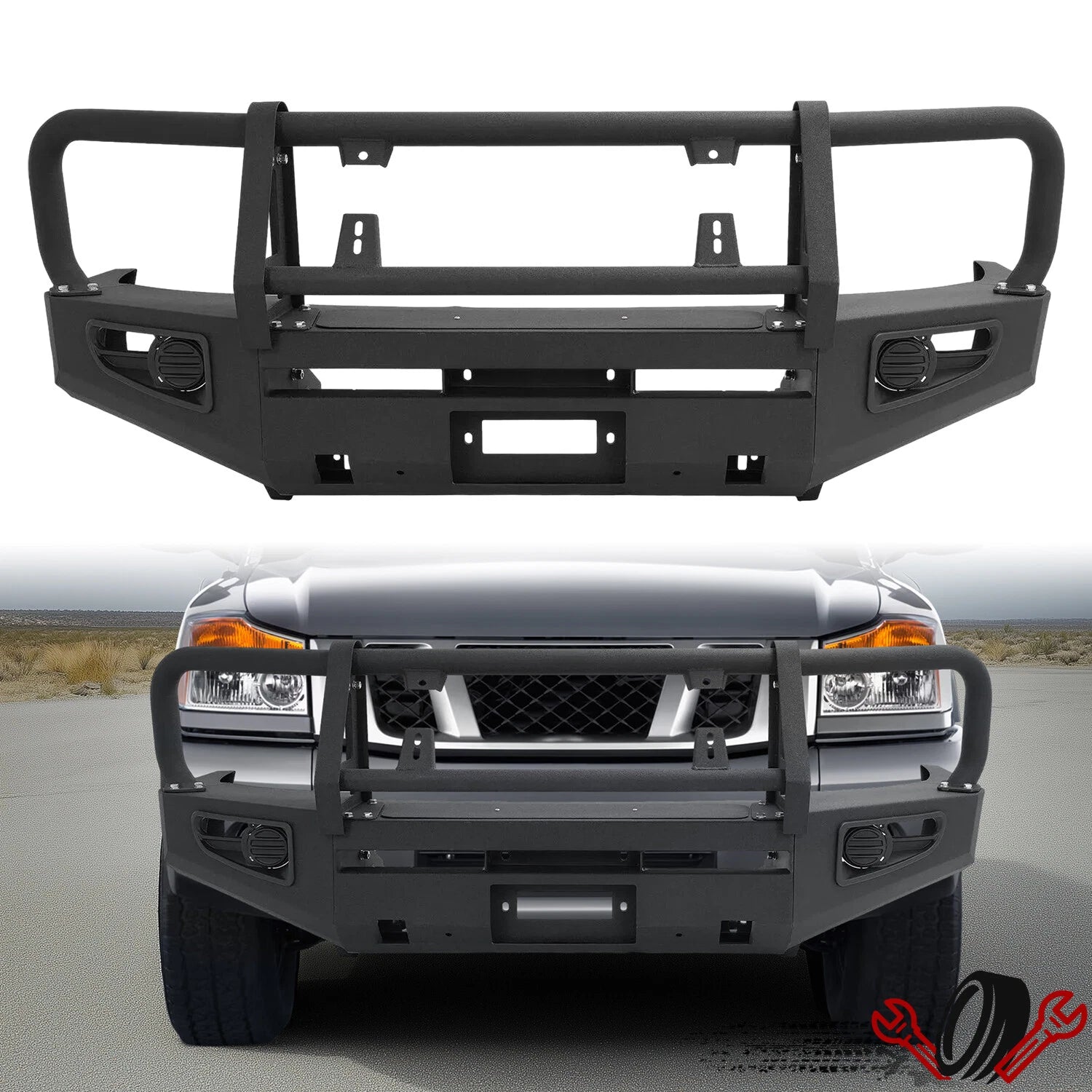 Front Bull Bar Bumper for Nissan Titan Armada (2004–2011)