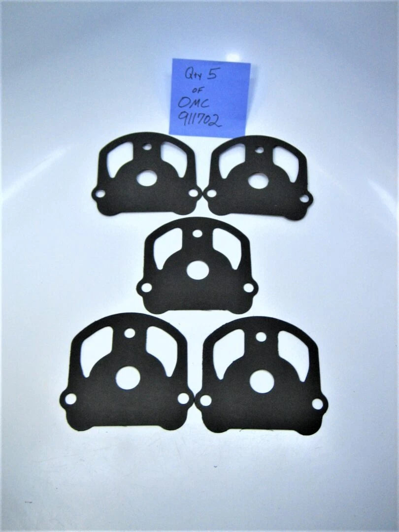 Set of 5 OMC 911702 Cobra Marine Sterndrive Water Pump Housing Gaskets
