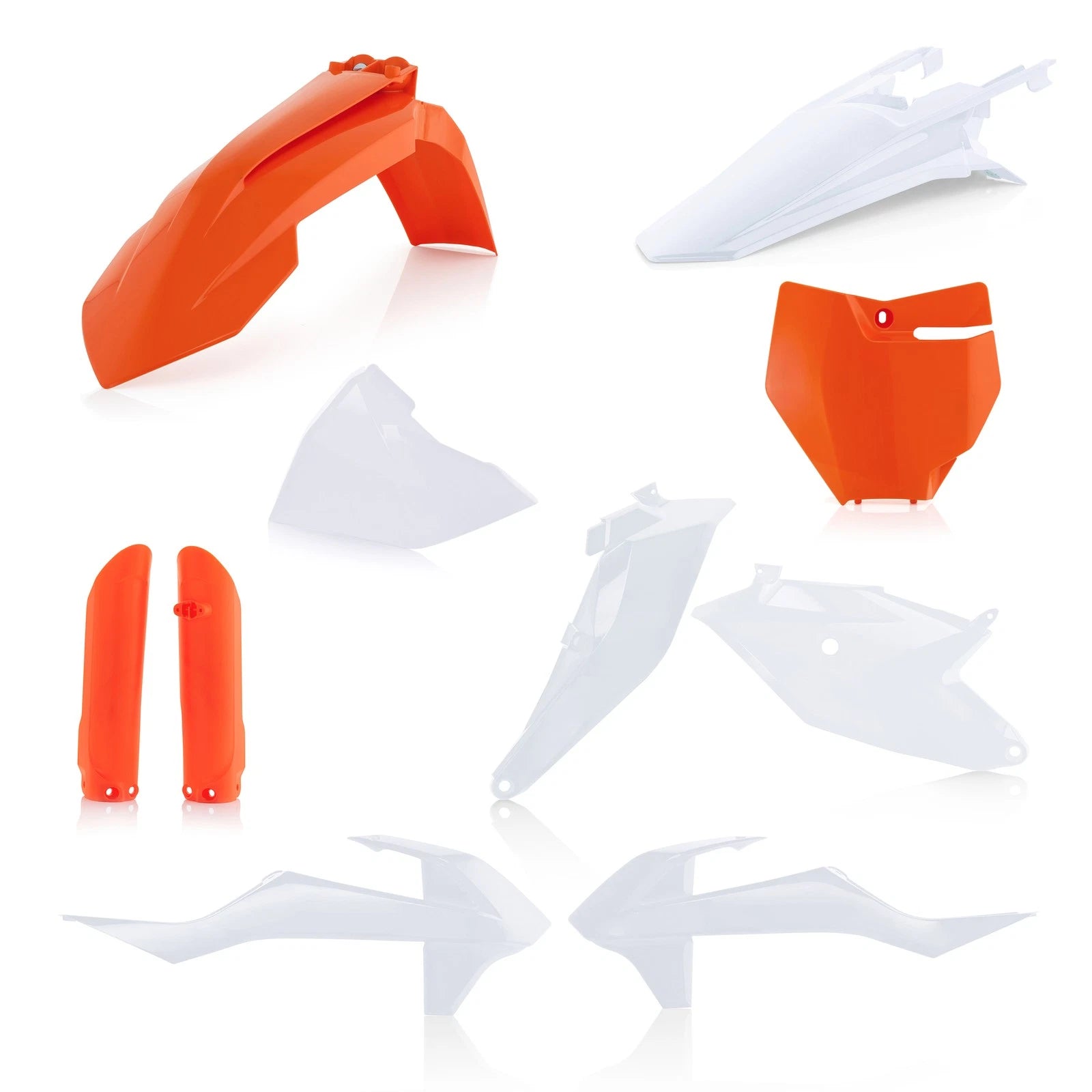 Acerbis Full Body Kit for KTM SX/MC (2023–2024) - Orange/White
