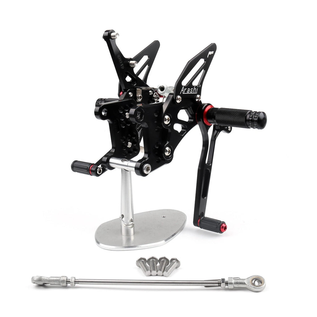 Rearset for Triumph Speed Triple 1050 (2005–2010) Black