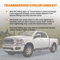 Transmission Cooler Lines Kit for Dodge Ram 5.9L (1996–2002)