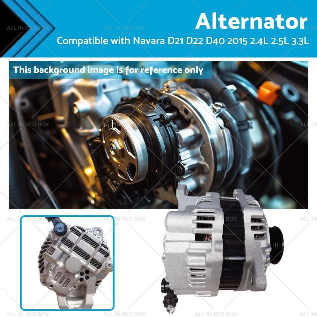 Alternator for Nissan Navara D40 (2005–2015) YD25DDTi Turbo Diesel