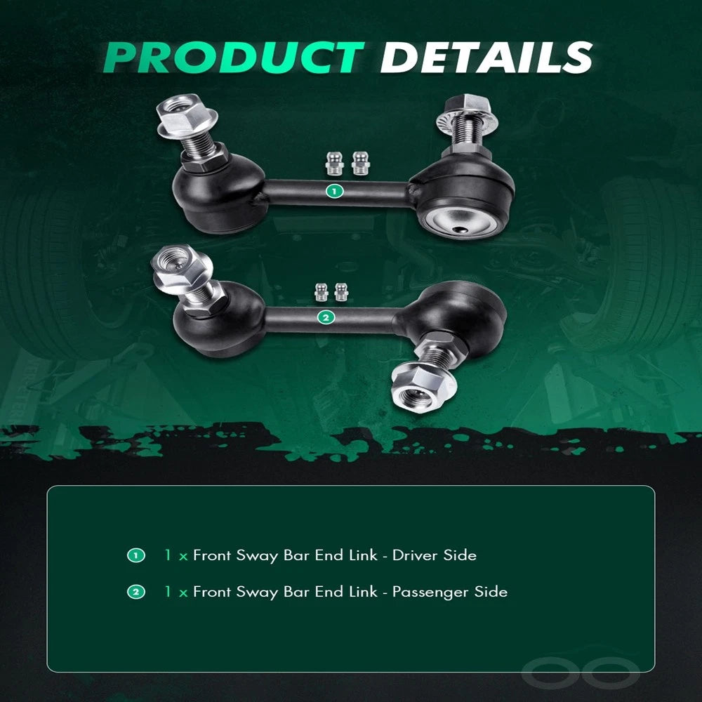 Set of 2 Stabilizer Sway Bar End Links for Mazda CX-9 (2007–2015)