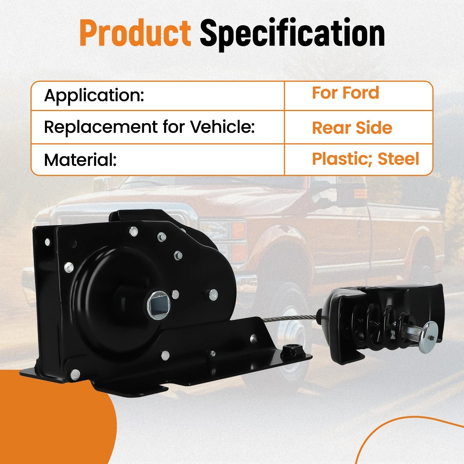 Spare Tire Carrier for Ford F250-F550 Super Duty (1999–2007)