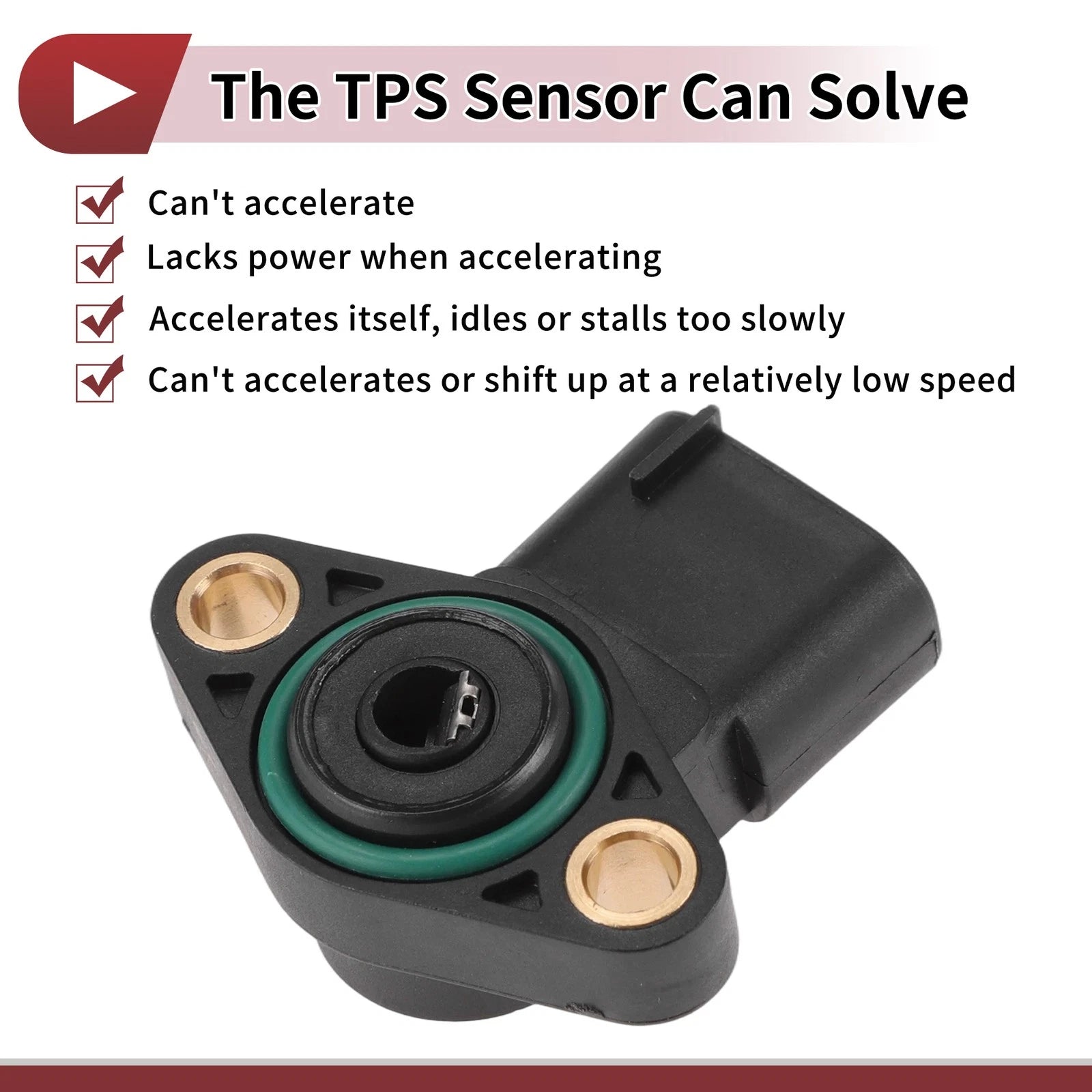 Throttle Position Sensor for Honda Foreman 450 (2002–2004) No.38800HR3A21