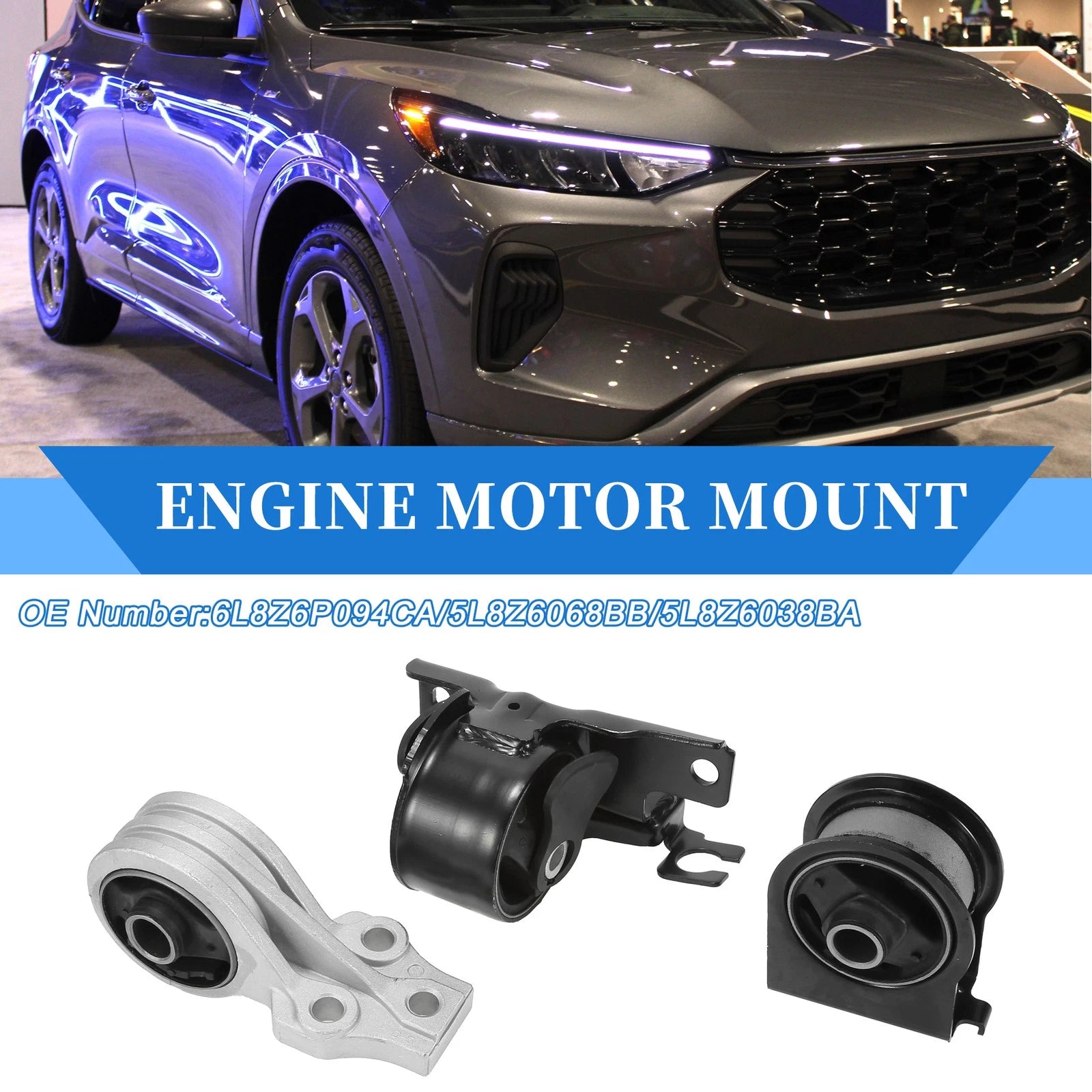 Engine Motor Mount Set for Ford Escape (2005–2012)