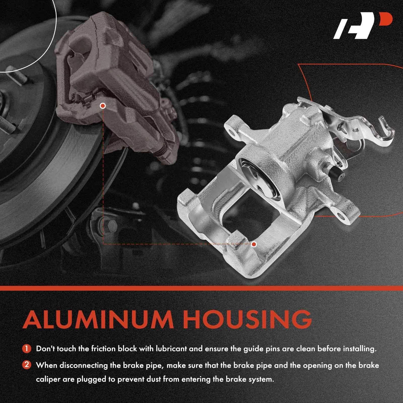 2Pcs Rear Disc Brake Caliper for Chevy Cruze (2011-2015)