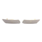 2X White Front Side Marker Light Kit for VW Tiguan (2018–2023)